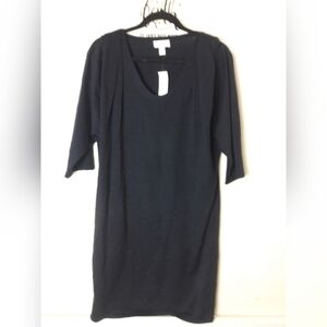 NWT Ann Taylor Loft Navy Knit Dress Sz. M